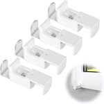 Lntyq 4 pi�ces supports de serrage pliss�s de rechange stores t�rieurs reglable fixation store venitien ...