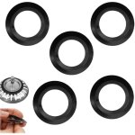 Lntyq 5pcs joint bonde evier, cuisine joint d?vier de rechange en caoutchouc bouchon d'vier pour valve ...