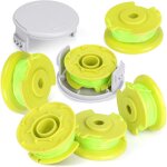 8 pices fil coupe bordure bobine de fil debroussailleuse fil compatible avec ryobi one 2. 0mm 3, 4m ...