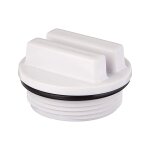 Accessoire de skimmer bouchon d'hivernage court avec joint torique 1. 5'' blanc - lntyq