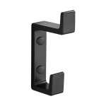 Accroche serviette salle de bain, 2 pices patere salle de bain, conception  double crochet, finition ...