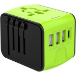 Adaptateur voyage universel international avec 3 usb et 1 type c, 1500w, prise france vers usa canada ... Adaptateur voyage universel international avec 3 usb et 1 type c, 1500w, prise france vers usa canada ...