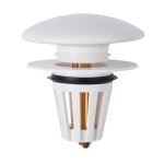 Lntyq - bonde lavabo salle de bain avec couvercle en cramique, bouchon de lavabo pop - up , cuisine, ...