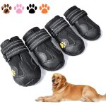 Bottes pour chien, chaussures impermables pour chien, bottes pour chien avec semelles antidrapantes ...