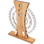Calendrier en bois lgant accessoire de bureau calendrier en bois calendrier perptuel dcoratif en ...