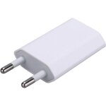 Chargeur usb 5v / 1a adaptateur de prise usb pour tlphone portable, smartwatch, couteurs, tablette, ...