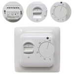 Chauffage au sol electrique sonde ac 220v 16a, rgulateur de thermostat plancher chauffant mcanique, ...