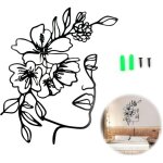 Dessin femme arts muraux minimalistes - 30x40cm corps féminin seule ligne, femelle line wall art mural, ... Dessin femme arts muraux minimalistes - 30x40cm corps féminin seule ligne, femelle line wall art mural, ...