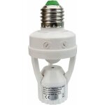Douille avec dtecteur de mouvement pir ampoules avec culot e27 pour une utilisation en intrieur avec ...