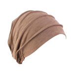 Lntyq femmes casquettes turban bandana turban chemo cancer bonnet hijab bandanas charpe chapeau musulman ...