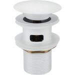 Garniture de vidage pour lavabo avec trop - plein, bonde de vidage, pop up valve, garniture de vidage ...