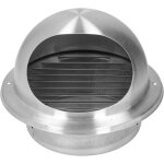 Grille d'aration, 160mm extracteur externe en acier inoxydable grille d'aration ronde rutilisable ...
