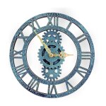 Lntyq - horloge murale d'extérieur, 30 cm rétro apparence horloge de jardin pour la cuisine le salon ... Lntyq - horloge murale d'extérieur, 30 cm rétro apparence horloge de jardin pour la cuisine le salon ...