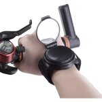 Miroir de vlo de cyclisme, rtroviseur vlo, rglable 360 rotatif miroirs de vlo, protge - poignets ...