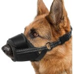 Muselière pour chiens grands / moyens, polyester, taille xl, noir - lntyq Muselière pour chiens grands / moyens, polyester, taille xl, noir - lntyq
