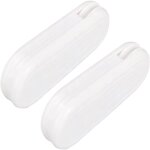 Poids pour cordons de rideaux, lot de 2 pendentifs en plastique pour stores verticaux et rideaux - blanc ...