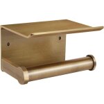 Porte - papier hyginique avec tagre, support mural pour papier hyginique avec tagre de rangement, ...