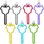 Lntyq porte - sacs  djections canines 7 pices mains libres support de sac de merde sacs poubelle pour ...