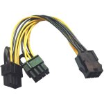 R01s adaptateur d'alimentation pour cartes graphiques pcie 6 broches vers 2 adaptateurs pci - express ...