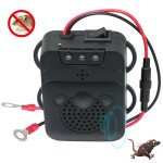 Rpulsif ultrason pour voiture avec stroboscopique led, garage pour voiture rongeurs souris bestioles ...