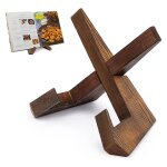 Support de livre de recettes pour comptoir de cuisine, support de livre de recettes en bois, support ... Support de livre de recettes pour comptoir de cuisine, support de livre de recettes en bois, support ...