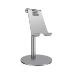 Lntyq support de tablette / téléphone, support de bureau universel réglable en aluminium, pour nouvel ... Lntyq support de tablette / téléphone, support de bureau universel réglable en aluminium, pour nouvel ...