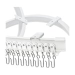 Lntyq - tringle rideau flexible extensible de 5 mètres - barre rideau, rail pour rideaux séparateurs ... Lntyq - tringle rideau flexible extensible de 5 mètres - barre rideau, rail pour rideaux séparateurs ...