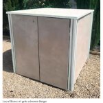 Local blanc et gr�s c�rame beige - pour piscine et jardin