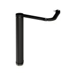 Locinox - ferme - portail noir motoris venus avec bras  coulisse, pour portail battant jusqu' 1. 4m ...