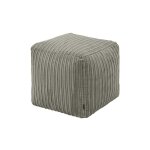 Loft 25 - repose - pieds pouf pour salon, pouf en corde gante douce avec remplissage de perles eps, ...