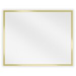 Loft miroir de salle de bain rectangulaire 50 x 40 cm, cadre dor� - 9852 - 050 - 040 - 000 - 50 - mexen ...