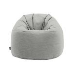 Loft 25 - pouf de salon pour adultes, pouf rond d'intrieur, grand pouf de jeu, pouf lger 70x93 cm pour ...