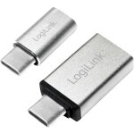 Usb 3. 0 adaptateur [1x usb - c� m�le - 1x usb 2. 0 femelle micro - b, usb 3. 0 femelle type a] au0040 ...