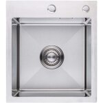 Lomazoo �vier jack 3445 en acier inoxydable avec trou de