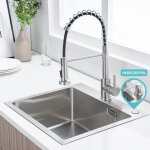 Lomazoo �vier de cuisine kyle 4545 en acier inoxydable finition