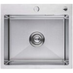 Lomazoo �vier de cuisine en acier inoxydable avec trou de