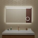 Lomazoo miroir de salle de bain rectangulaire avec �clairage -