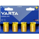 Longlife c blister 4 pile lr14 (c) alcaline(s) 1. 5 v 4 pc(s) - varta