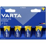 Longlife power c blister 4 pile lr14 (c) alcaline(s) 1. 5 v 4 pc(s) - varta