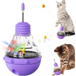 Longziming - jouets interactifs pour chats d'intrieur, baguette de chaton, jouet de perte de poids, ...