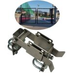 Loquet de porte double � bras solide r�sidentiel, utilisez ce loquet de porte double o� 2 portes se balancent ...