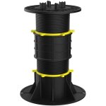 Lot de 1 plots terrasse rglable universal pour lambourdes et dalles dy - a09(330 - 425mm)