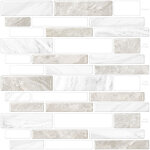 Lot de 10 autocollants muraux 3d, autocollants muraux imitation carrelage, cr�dences autocollantes, adapt�s ...