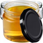 Kadax - lot de 10 bocaux à confiture avec couvercle à visser 330 ml - pour confitures, confitures, miel, ... Kadax - lot de 10 bocaux à confiture avec couvercle à visser 330 ml - pour confitures, confitures, miel, ...