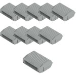 Lot de 10 bo�tes gelbox t2 s�rie 221 / 2273 connecteurs 4mm� - ipx8 - wago