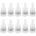 Lot de 10 bouchons de valve d'�chappement pour cha�ne de tron�onneuse et tron�onneuse - accessoires pour ...