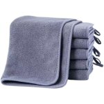 Lot de 10 chiffons de nettoyage - ensemble de torchons de cuisine gris 2530cm, adapt�s au nettoyage de ...