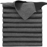 Lot de 10 chiffons de nettoyage en microfibre �pais magiques - 40 x 30 cm - sans traces - en microfibre ...