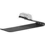 Lot de 10, cintres porte - pantalon, accessoires de rangement - enfilage facile chrom� - ccykxa