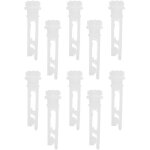 Lot de 10 clips de r�paration verticaux en vinyle pour stores verticaux - pour r�paration de stores de ...